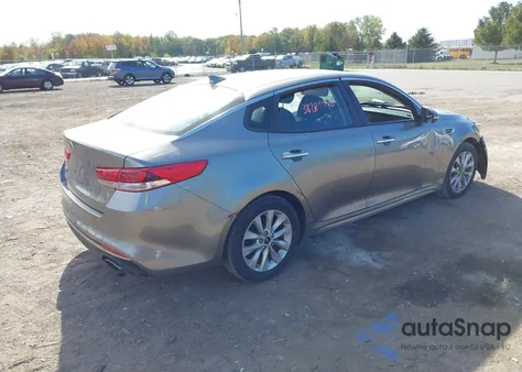 2017 Kia Optima Lx из США, поврежденный, VIN 5XXGT4L33HG165618